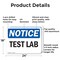 Signmission Test Lab, 24 in W x Rectangle, Aluminum OS-2PACK-NS-A-1824-L-18543 - alternate 3